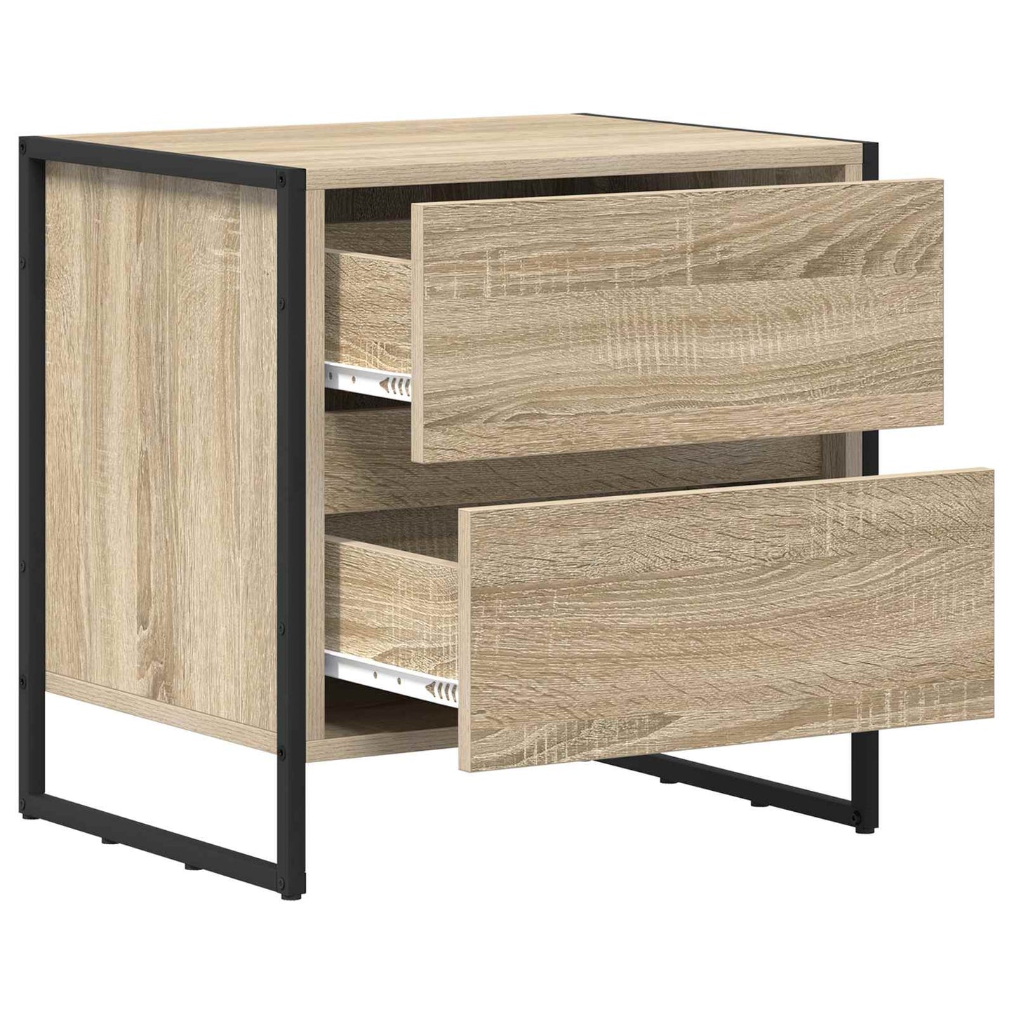 vidaXL Κομοδίνο Σονόμα 50 x 39.5 x 50 εκ. Επεξεργασμένο ξύλο