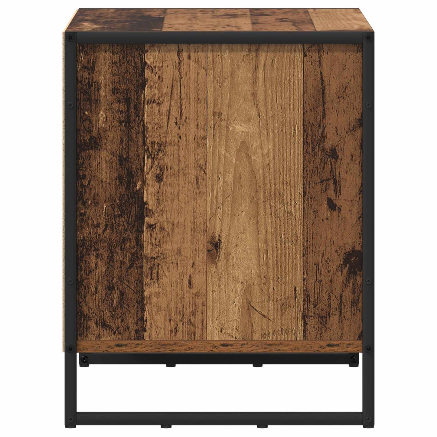 vidaXL Κομοδίνο 2 pcs Παλιό Ξύλο 50 x 39.5 x 50 εκ. Επεξεργασμένο ξύλο