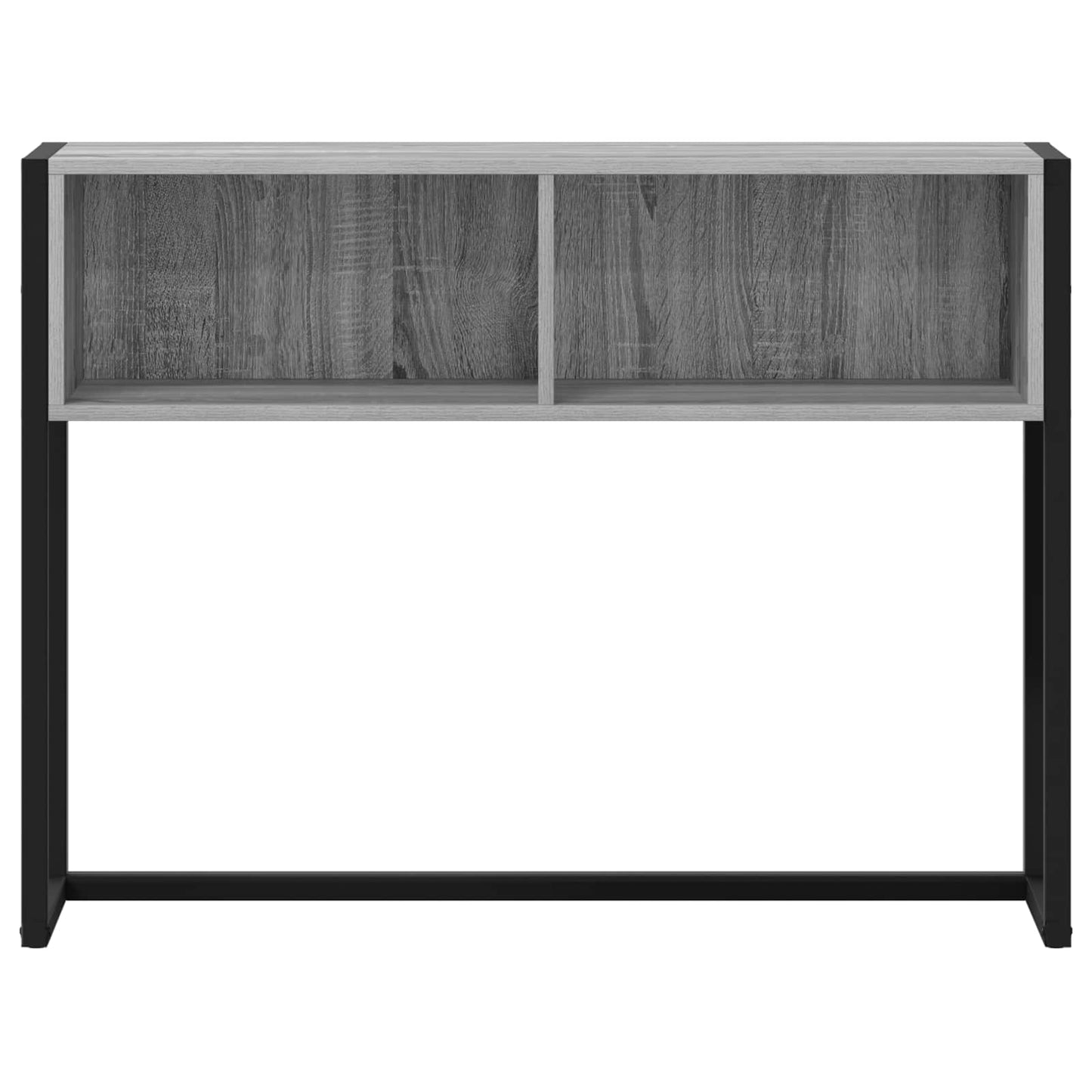 vidaXL End Table Γκρίζο Σονομα 100 x 36 x 75 εκ. Επεξεργασμένο ξύλο