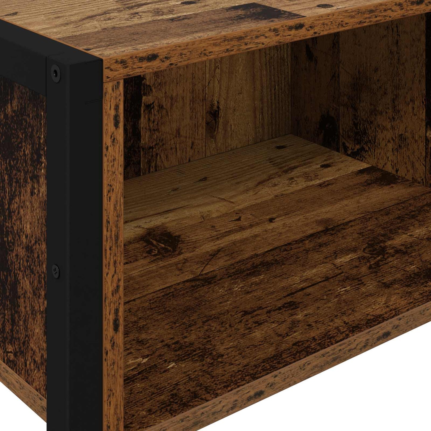 vidaXL End Table Παλιό Ξύλο 100 x 36 x 75 εκ. Επεξεργασμένο ξύλο