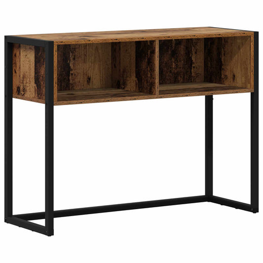 vidaXL End Table Παλιό Ξύλο 100 x 36 x 75 εκ. Επεξεργασμένο ξύλο