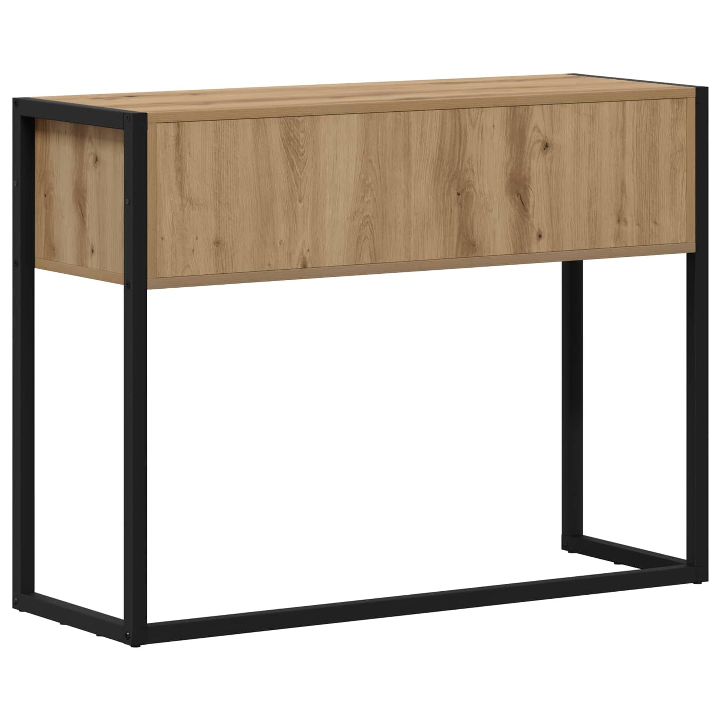 vidaXL End Table Καρυδιά Χειροποίητης Εργασίας 100 x 36 x 75 εκ.