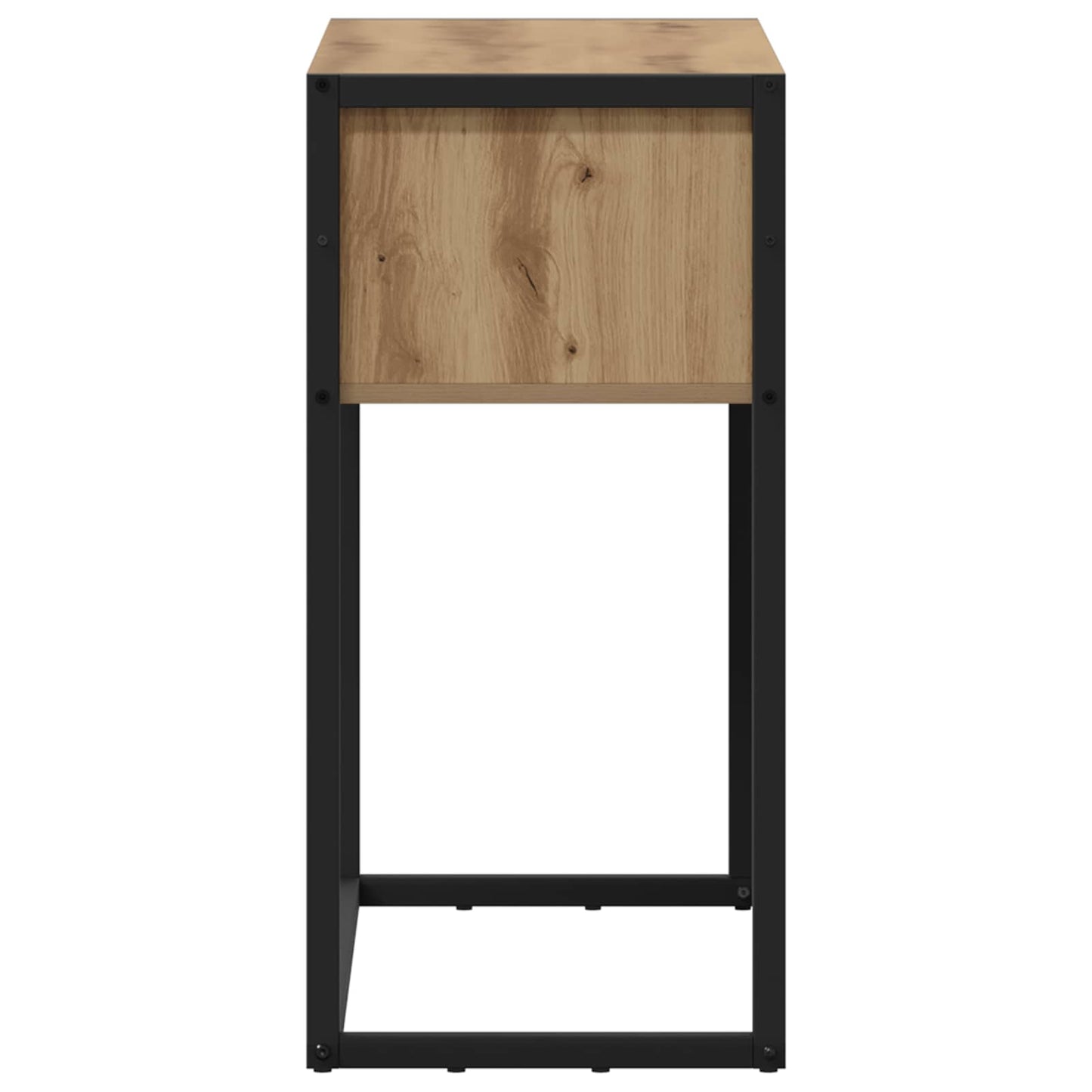 vidaXL End Table Καρυδιά Χειροποίητης Εργασίας 100 x 36 x 75 εκ.