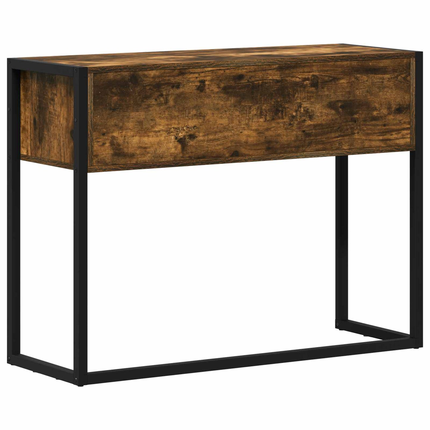 vidaXL End Table Καπνιστό Δρύς 100 x 36 x 75 εκ. Επεξεργασμένο ξύλο