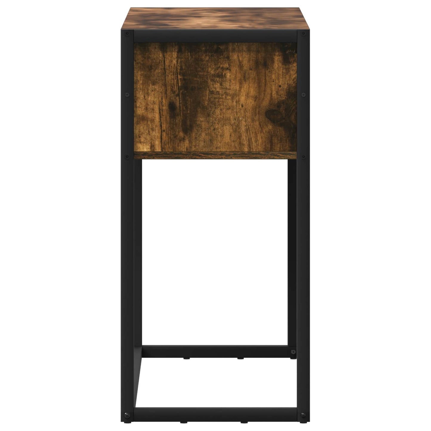 vidaXL End Table Καπνιστό Δρύς 100 x 36 x 75 εκ. Επεξεργασμένο ξύλο
