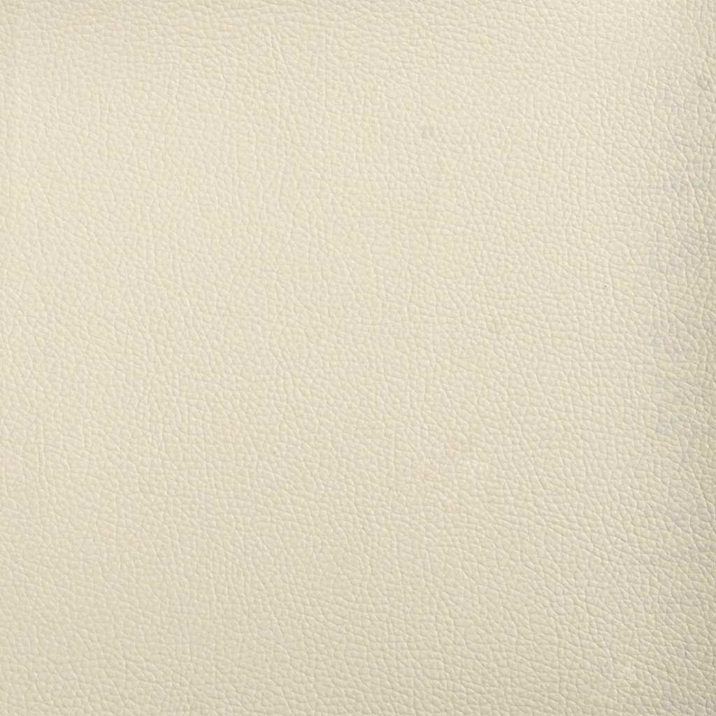 vidaXL Καναπές Chesterfield Κρεμ 119,5 x 64,5 x 75 εκ. Τεχνητό Δέρμα