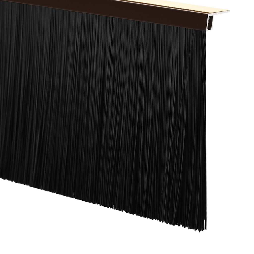 vidaXL Αυτοκόλλητες σφραγίδες πόρτας 12 pcs Καφέ 100 cm