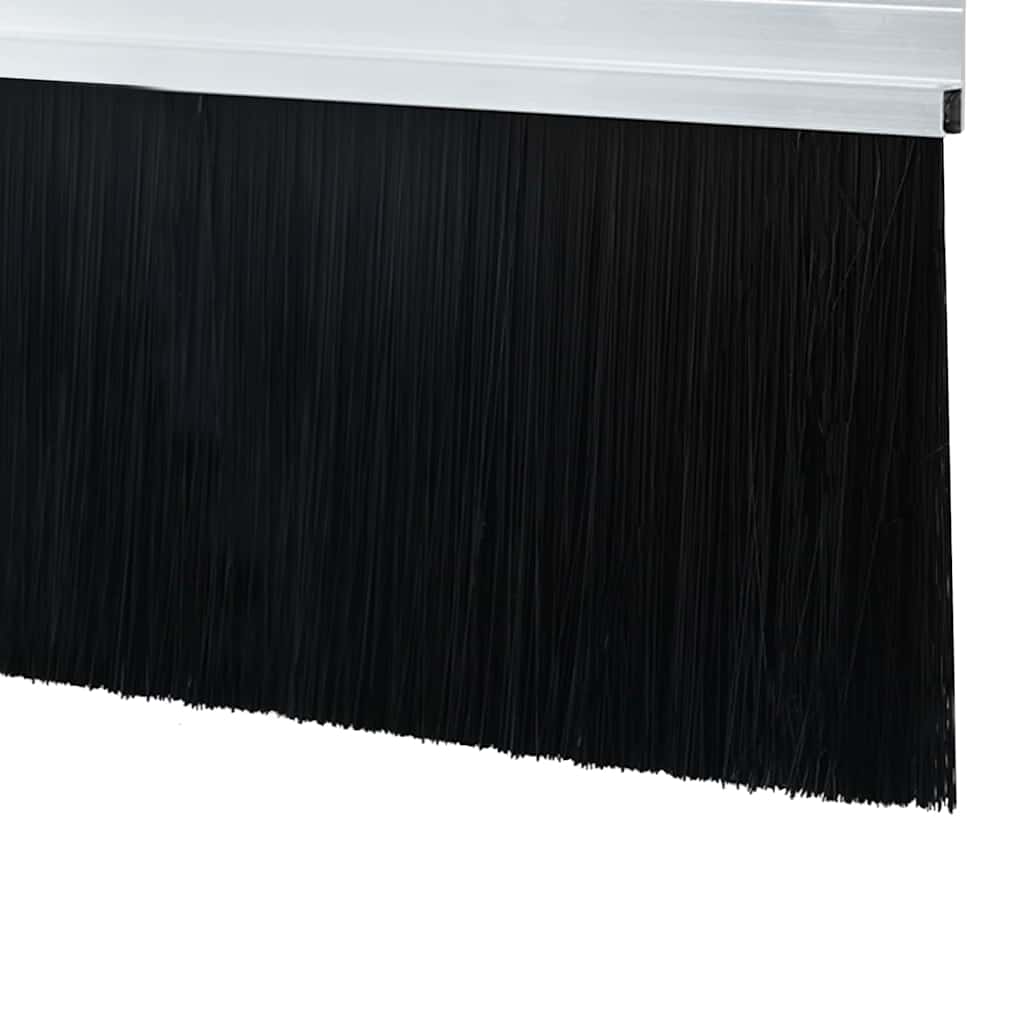 vidaXL Αυτοκόλλητες σφραγίδες πόρτας 6 pcs Ασημί 100 cm