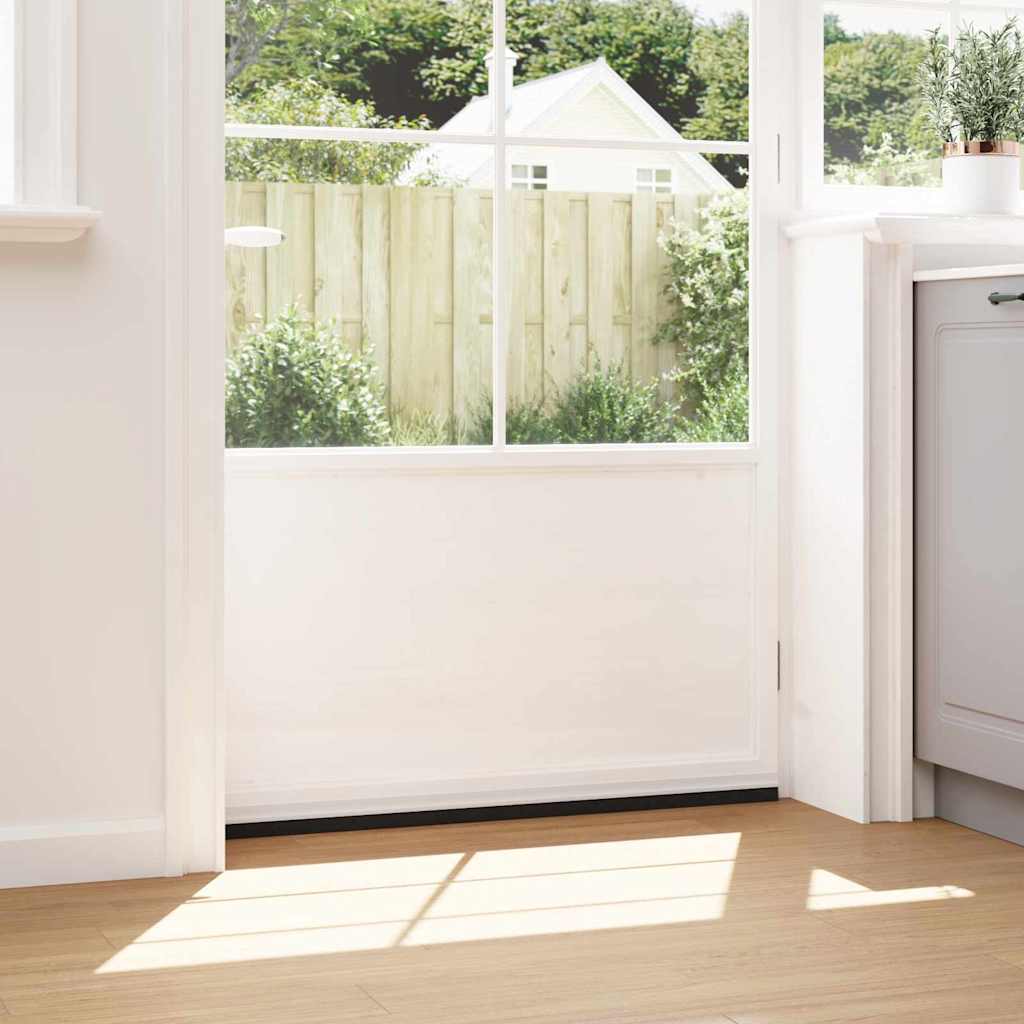 vidaXL Αυτοκόλλητες σφραγίδες πόρτας 2 pcs Λευκό 100 cm