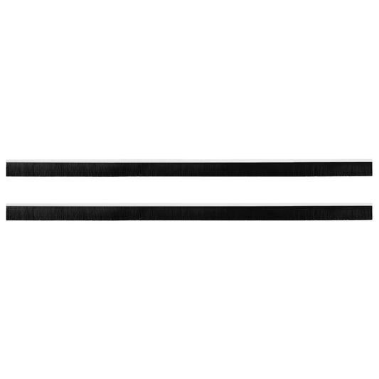vidaXL Αυτοκόλλητες σφραγίδες πόρτας 2 pcs Λευκό 100 cm