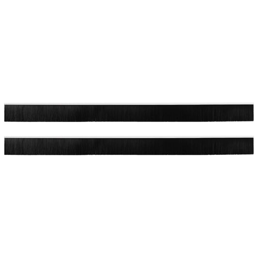 vidaXL Αυτοκόλλητες σφραγίδες πόρτας 2 pcs Λευκό 100 cm
