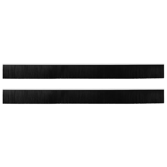 vidaXL Αυτοκόλλητες σφραγίδες πόρτας 2 pcs Λευκό 100 cm