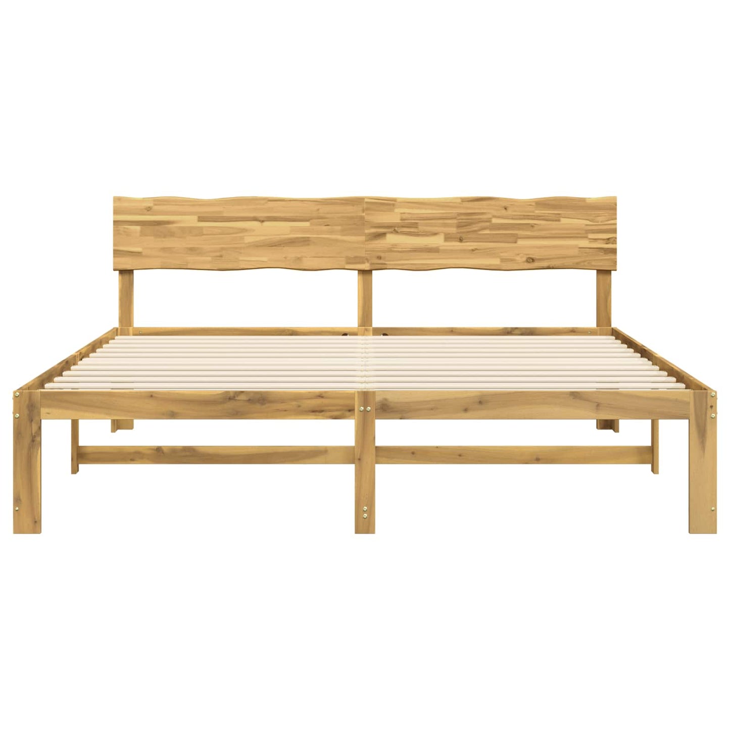 vidaXL Διπλό Κρεβάτι με Κεφαλάρι ROSTOCK Λευκό 180 x 200 cm