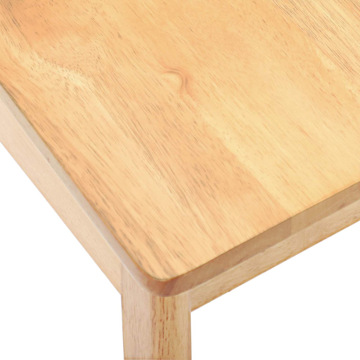 vidaXL Καρέκλα τραπεζαρίας 2 pcs Φυσικό Καθαρό Καουτσούκ