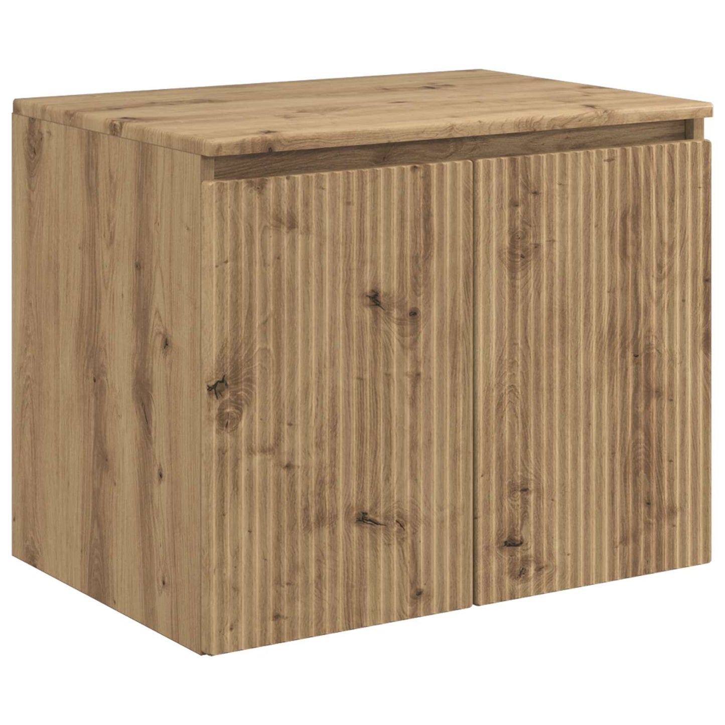 vidaXL Σετ Ντουλαπιών Μπάνιου 3 τμχ. Artisan Δρυς 49,5 x 44,5 x 65 εκ