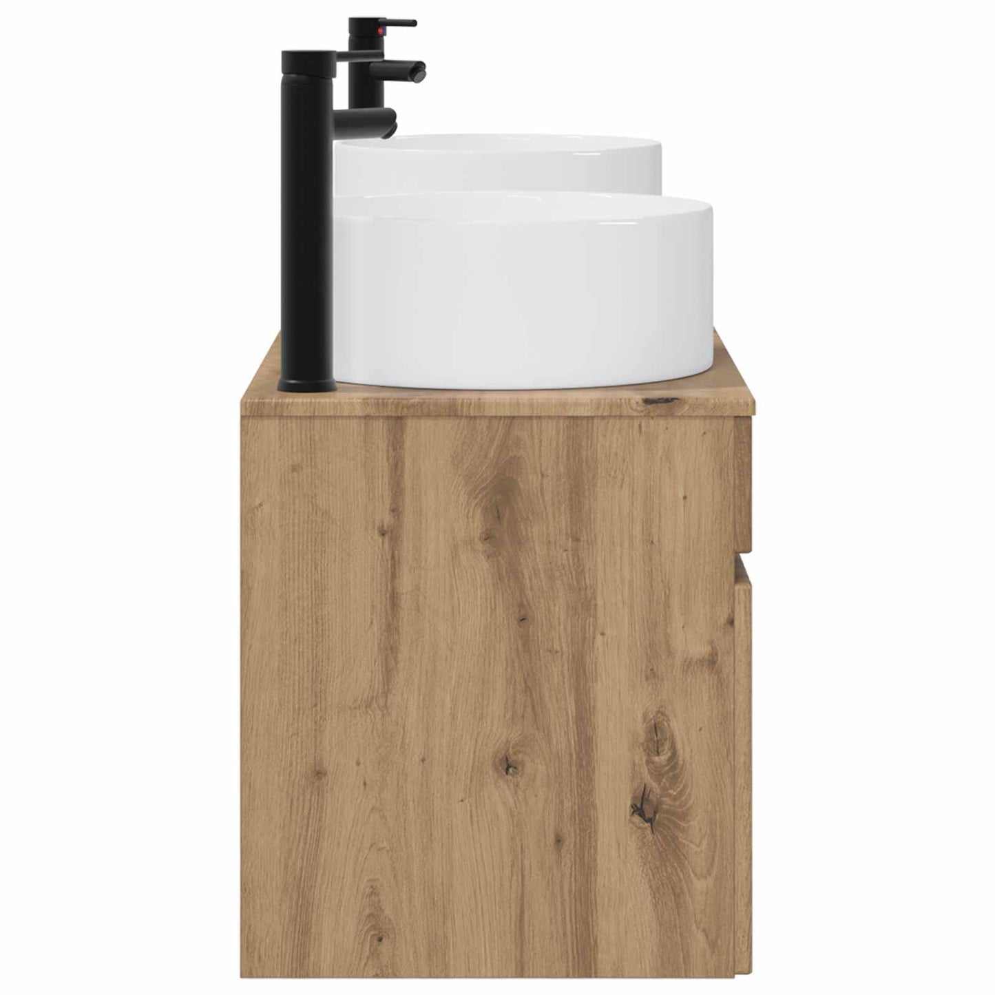 vidaXL Σετ Ντουλαπιών Μπάνιου 3 τμχ. Artisan Δρυς 49 x 44,5 x 65,5 εκ