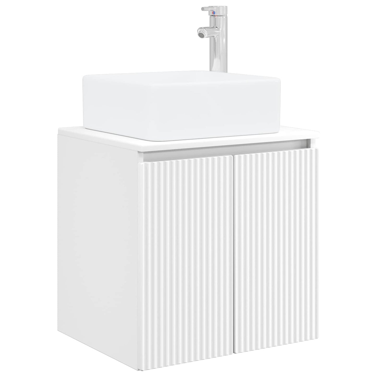 vidaXL Σετ Επίπλων Μπάνιου 5 τμχ. Λευκό 33 x 34,5 x 160 εκ