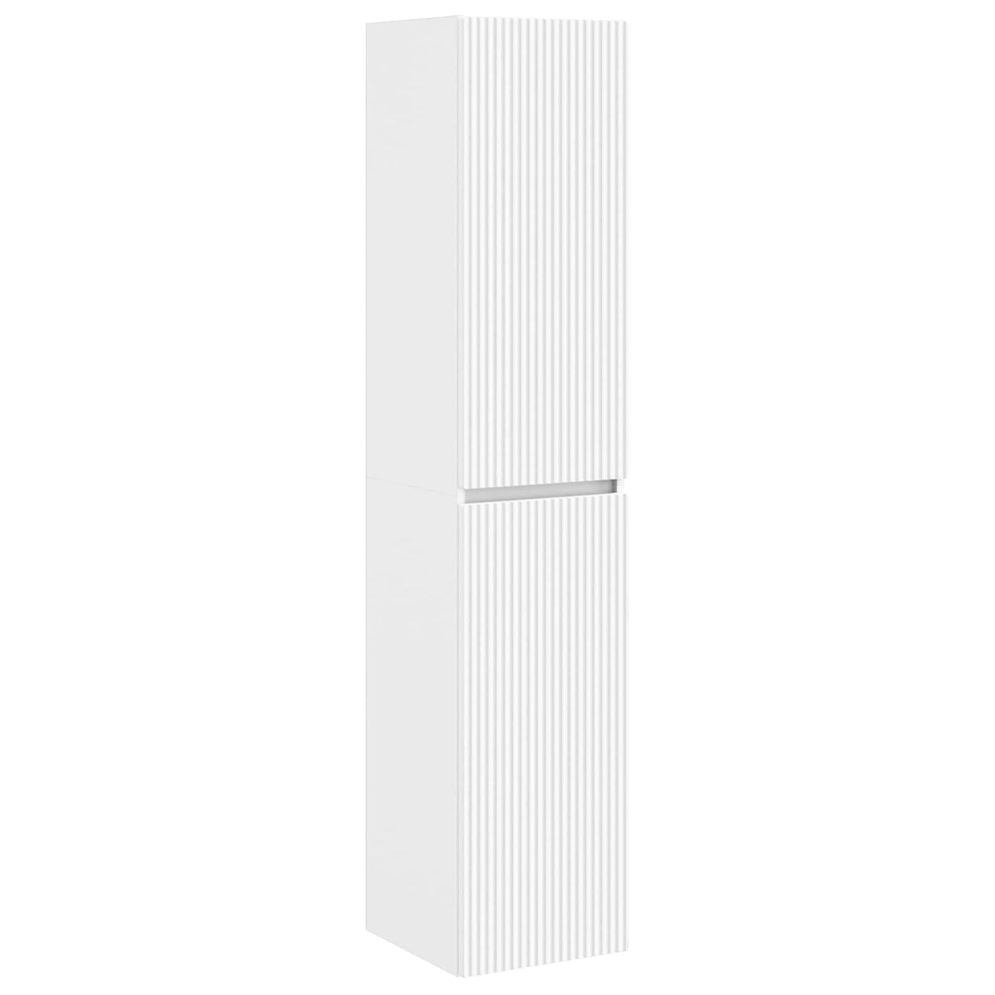 vidaXL Σετ Επίπλων Μπάνιου 5 τμχ. Λευκό 33 x 34,5 x 160 εκ