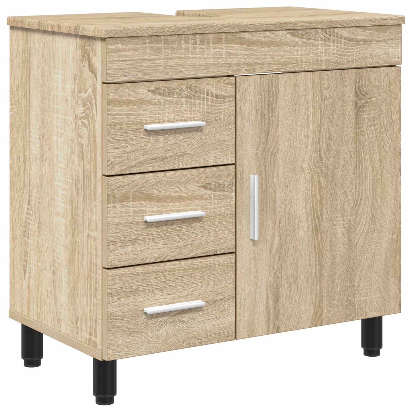 vidaXL Έπιπλο μπάνιου Sonoma Δρυς 60 x 35 x 60 εκ. Επεξεργασμένο Ξύλο
