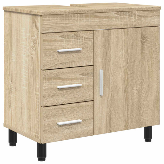 vidaXL Έπιπλο μπάνιου Sonoma Δρυς 60 x 35 x 60 εκ. Επεξεργασμένο Ξύλο