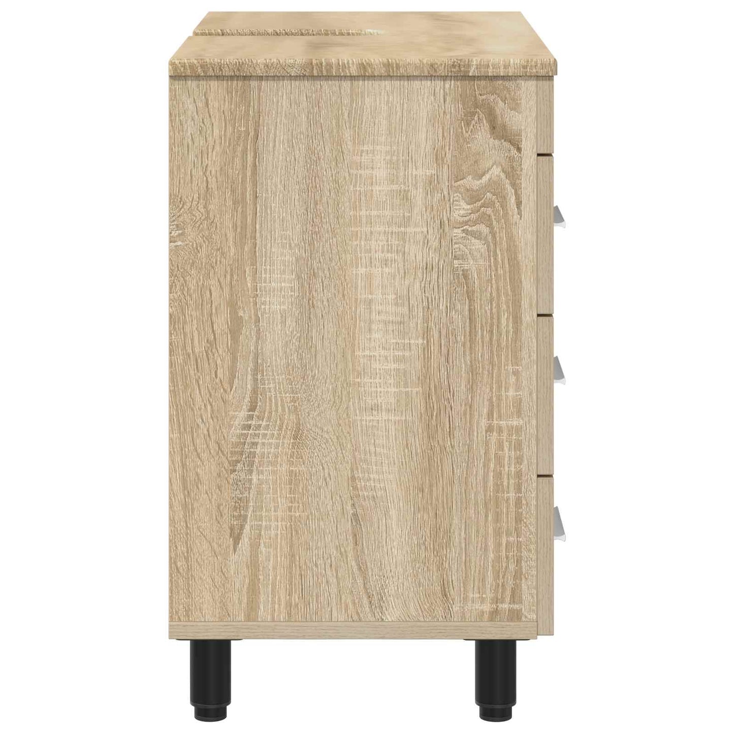 vidaXL Έπιπλο μπάνιου Sonoma Δρυς 60 x 35 x 60 εκ. Επεξεργασμένο Ξύλο