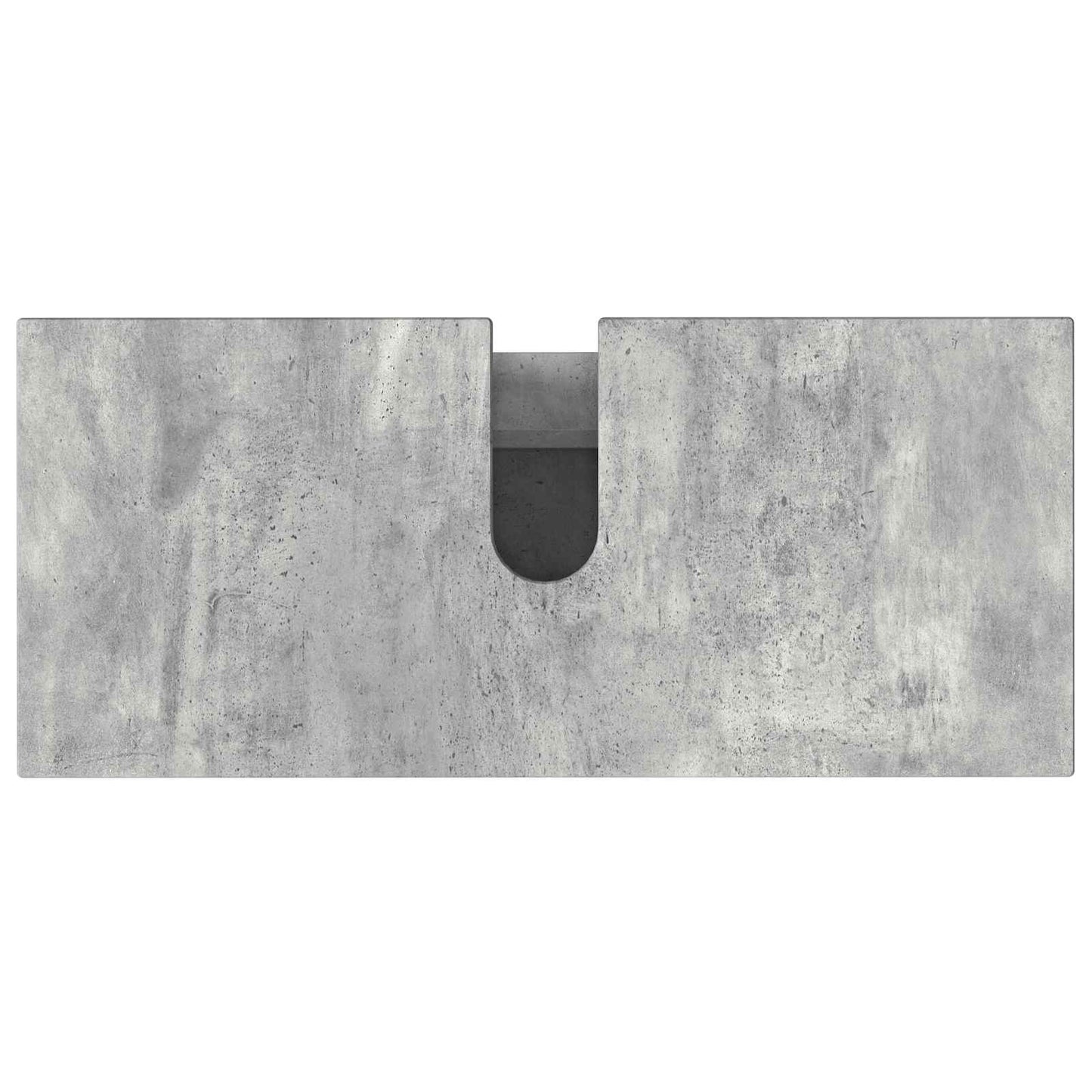 vidaXL Έπιπλο μπάνιου Γκρι Σκυροδέματος 80 x 35 x 60 cm
