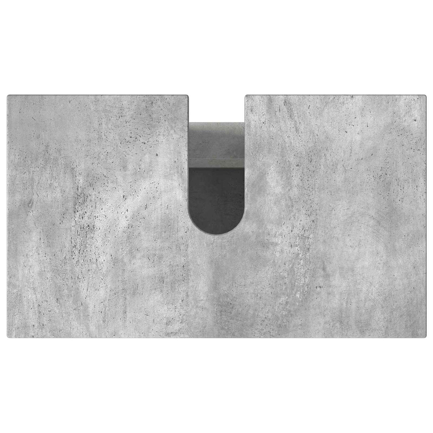 vidaXL Έπιπλο μπάνιου Γκρι Σκυροδέματος 60 x 35 x 60 εκ.