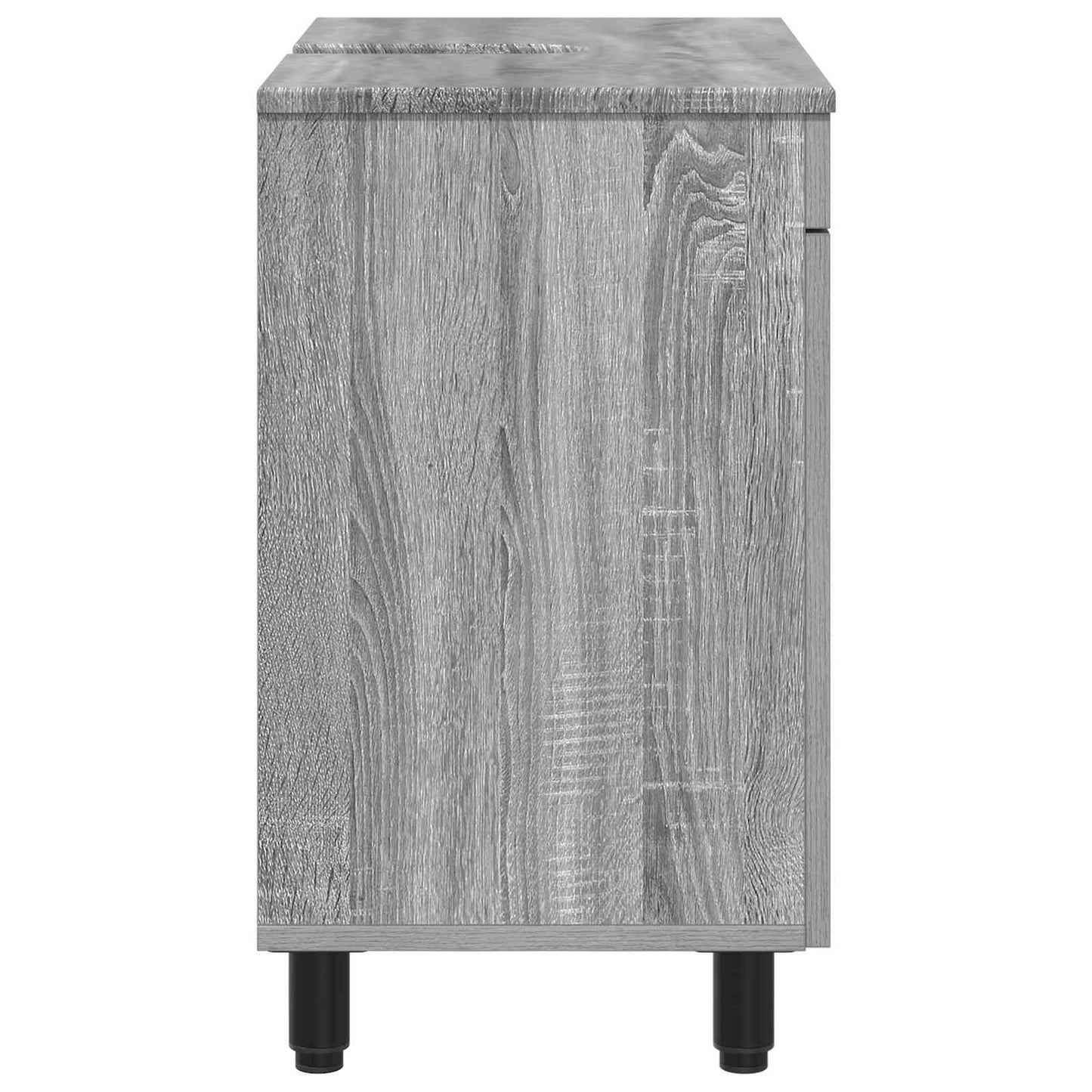 vidaXL Έπιπλο μπάνιου Γκρι Sonoma 60 x 35 x 60 εκ. Επεξεργασμένο Ξύλο
