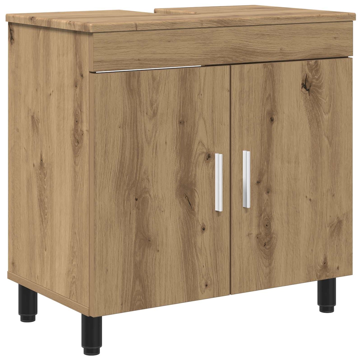vidaXL Έπιπλο μπάνιου Artisan Δρυς 60 x 35 x 60 εκ. Επεξεργασμένο Ξύλο