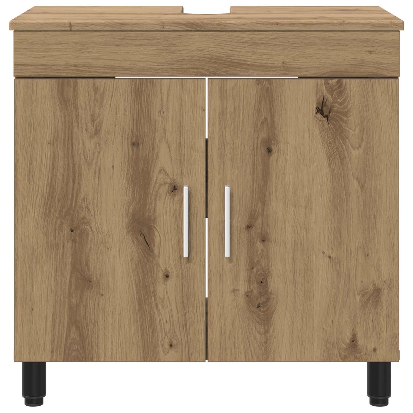 vidaXL Έπιπλο μπάνιου Artisan Δρυς 60 x 35 x 60 εκ. Επεξεργασμένο Ξύλο