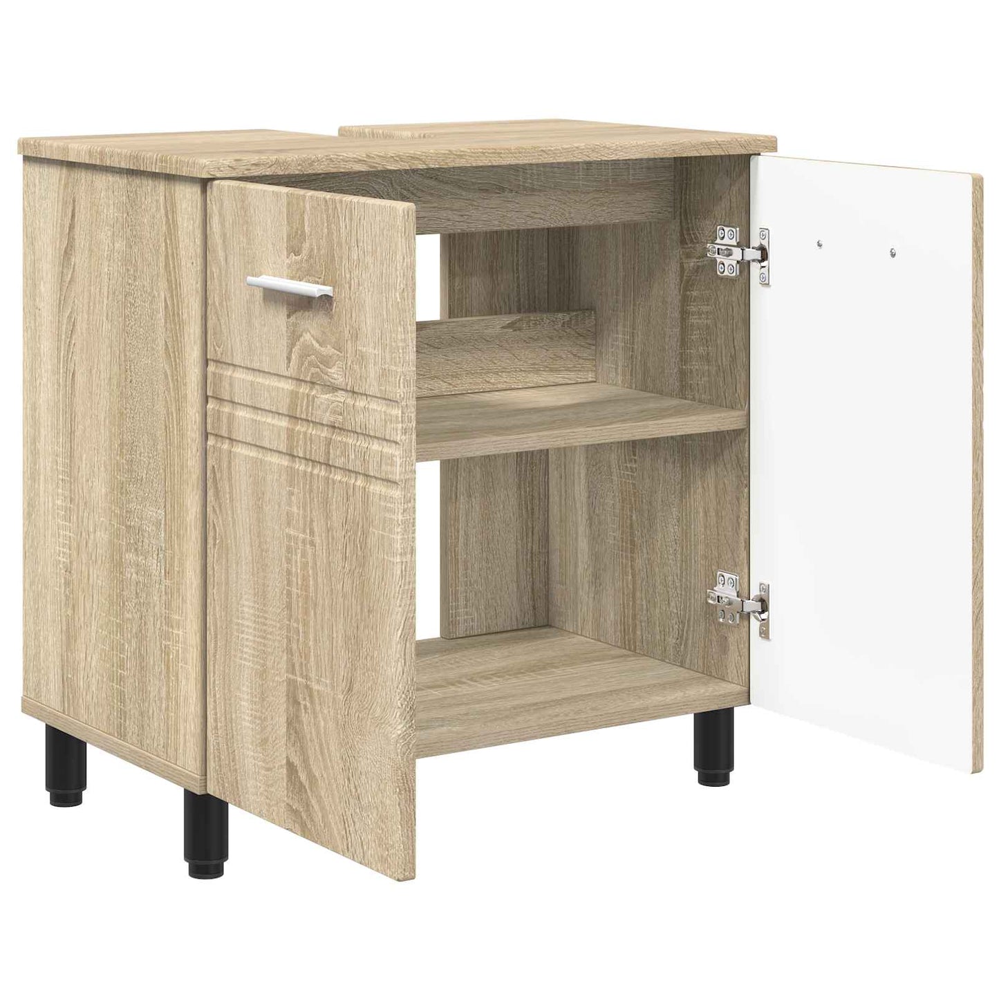 vidaXL Έπιπλο μπάνιου Sonoma Δρυς 60 x 35 x 60 εκ. Επεξεργασμένο Ξύλο