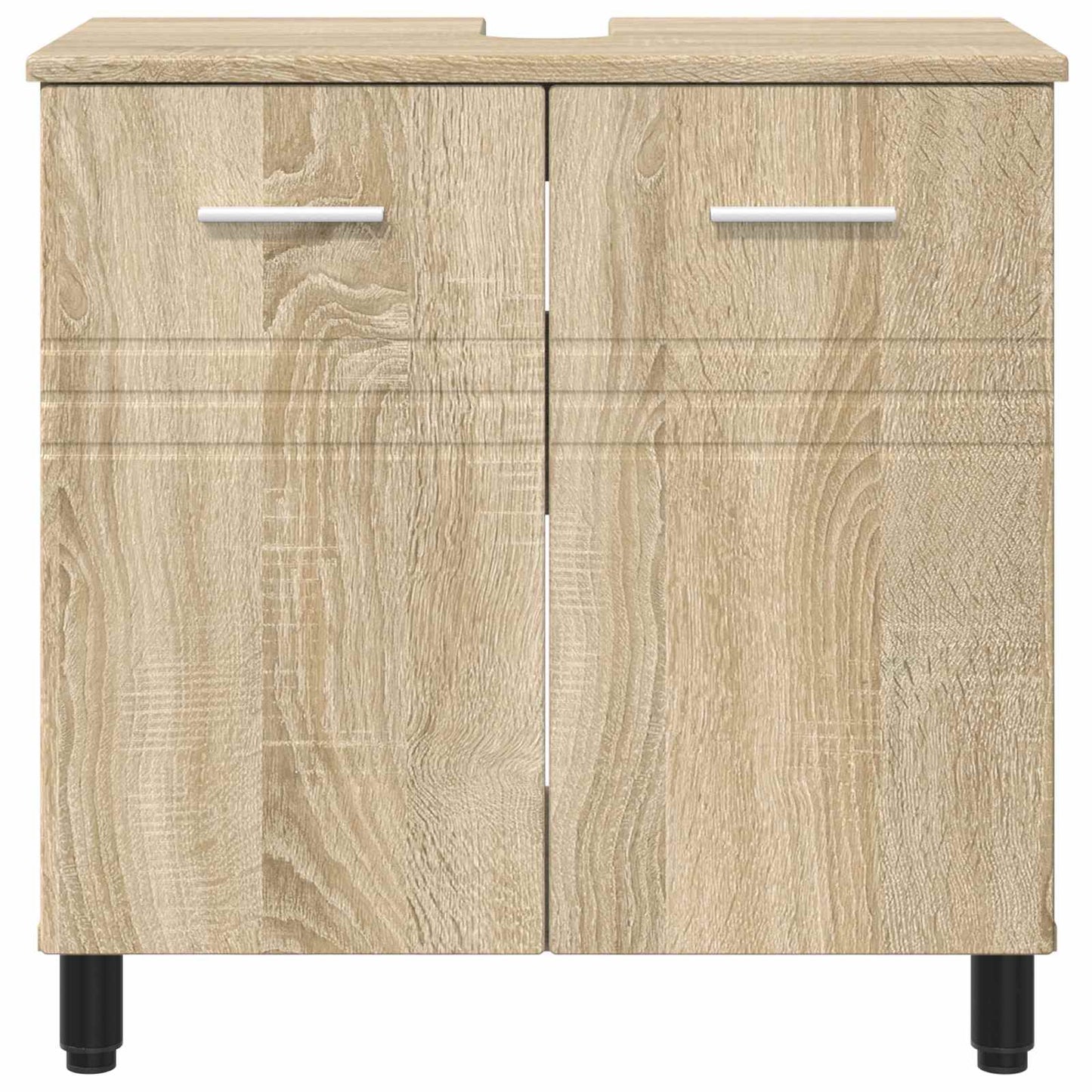 vidaXL Έπιπλο μπάνιου Sonoma Δρυς 60 x 35 x 60 εκ. Επεξεργασμένο Ξύλο