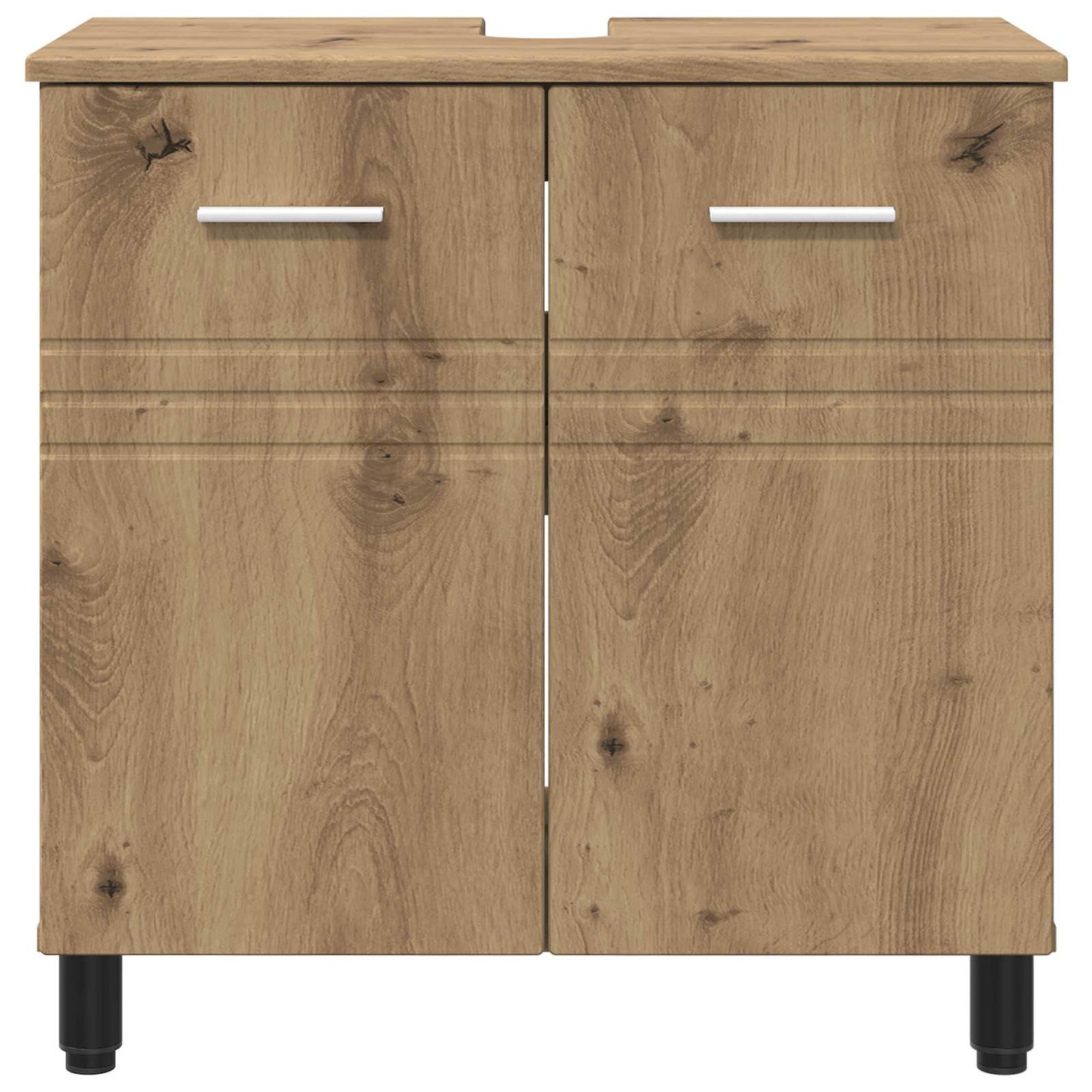 vidaXL Έπιπλο μπάνιου Artisan Δρυς 60 x 35 x 60 εκ. Επεξεργασμένο Ξύλο
