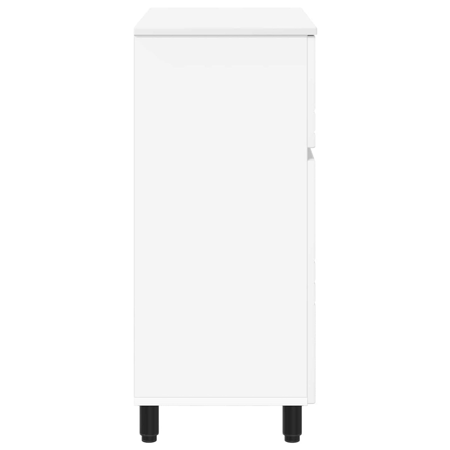 vidaXL Έπιπλο μπάνιου Λευκό 60 x 35 x 80 εκ Επεξεργασμένο Ξύλο