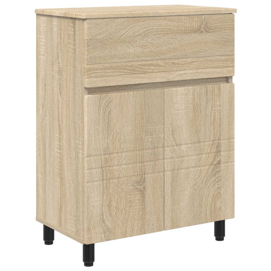 vidaXL Έπιπλο μπάνιου Sonoma Δρυς 60 x 35 x 80 εκ Επεξεργασμένο Ξύλο
