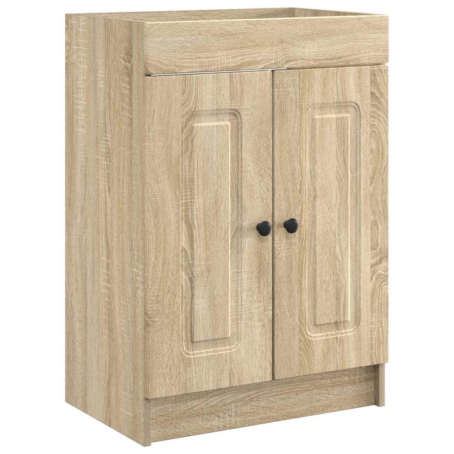 vidaXL Ντουλάπι κάτω από τον νιπτήρα Sonoma Δρυς 56 x 37,5 x 81 εκ