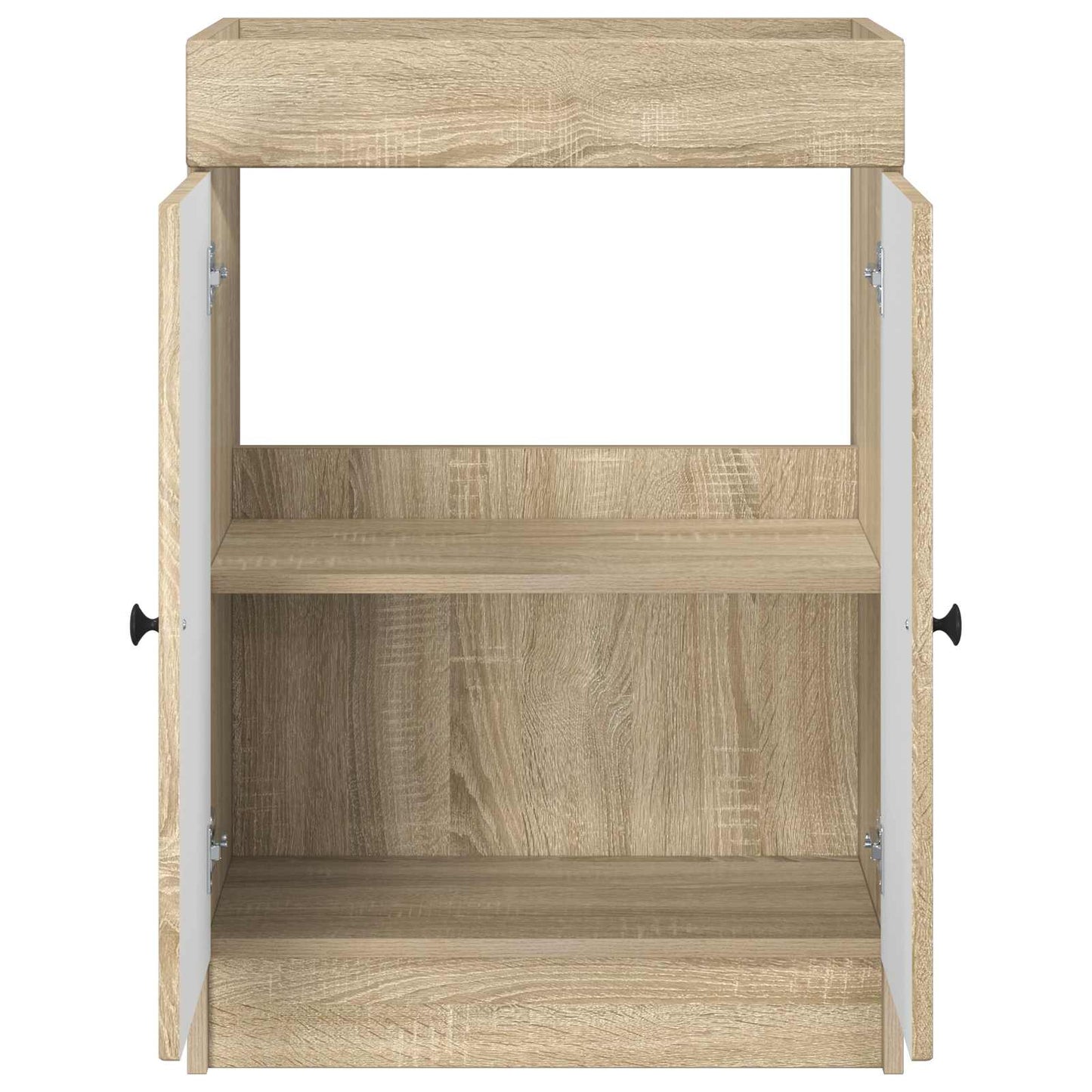 vidaXL Ντουλάπι κάτω από τον νιπτήρα Sonoma Δρυς 56 x 37,5 x 81 εκ