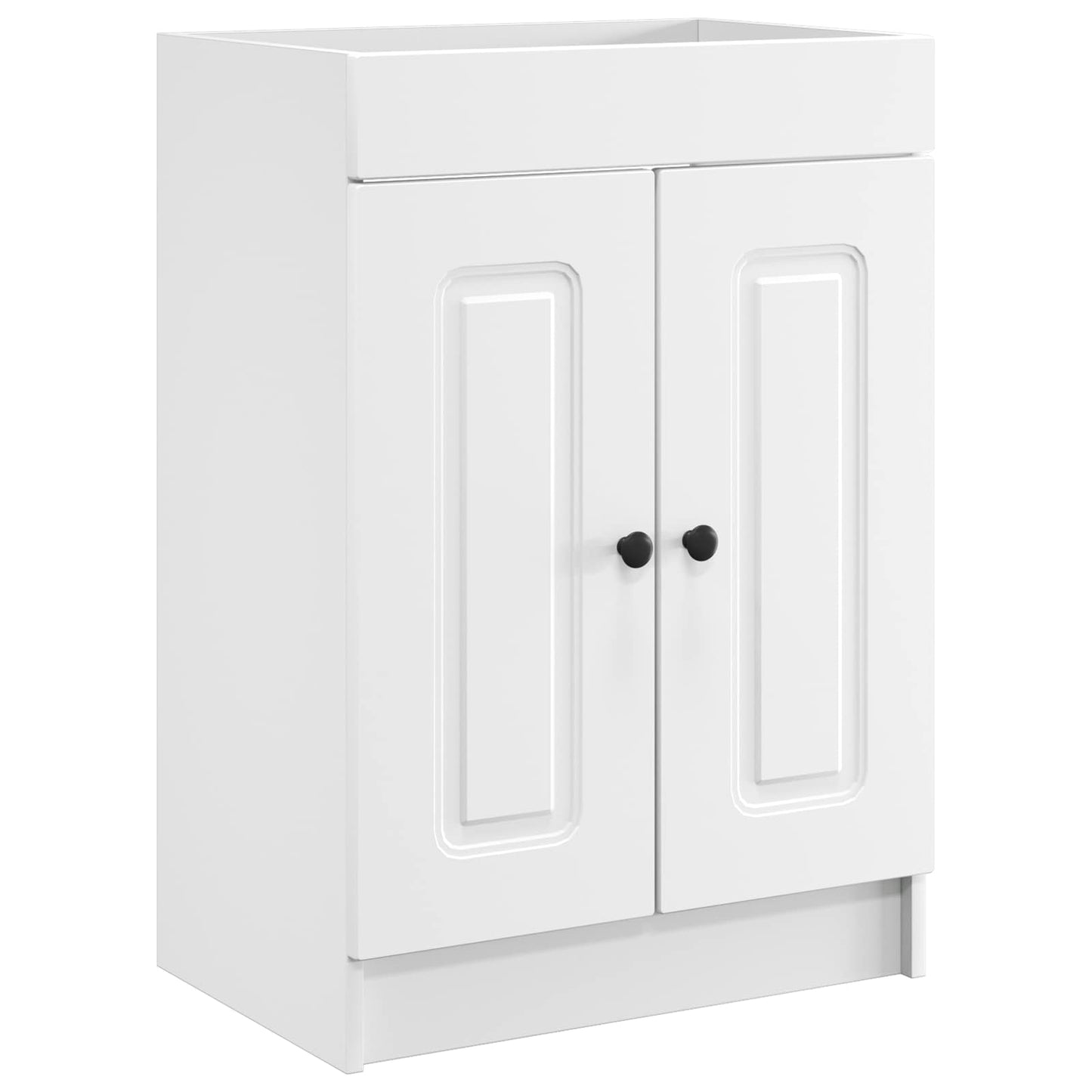 vidaXL Ντουλάπι κάτω από τον νιπτήρα Λευκό 78,5 x 37,5 x 81 εκ