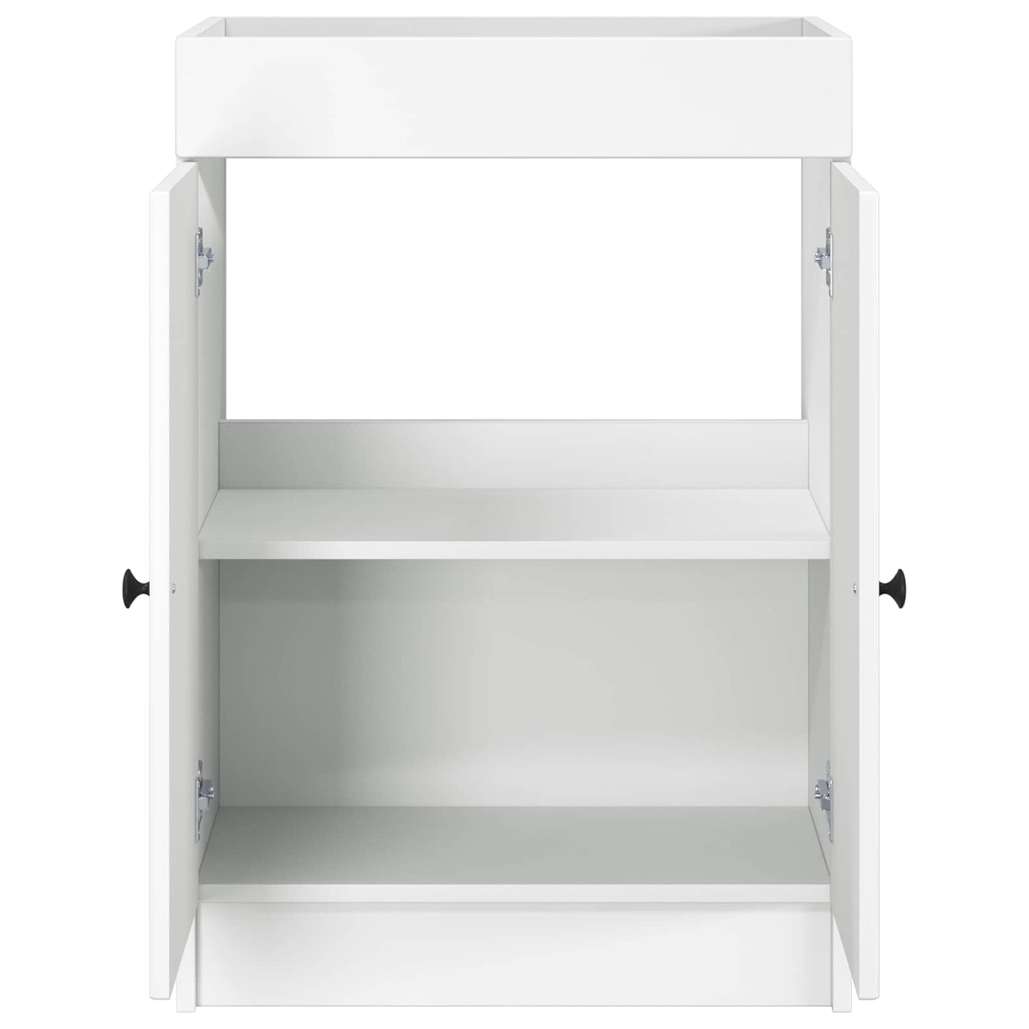 vidaXL Ντουλάπι κάτω από τον νιπτήρα Λευκό 78,5 x 37,5 x 81 εκ