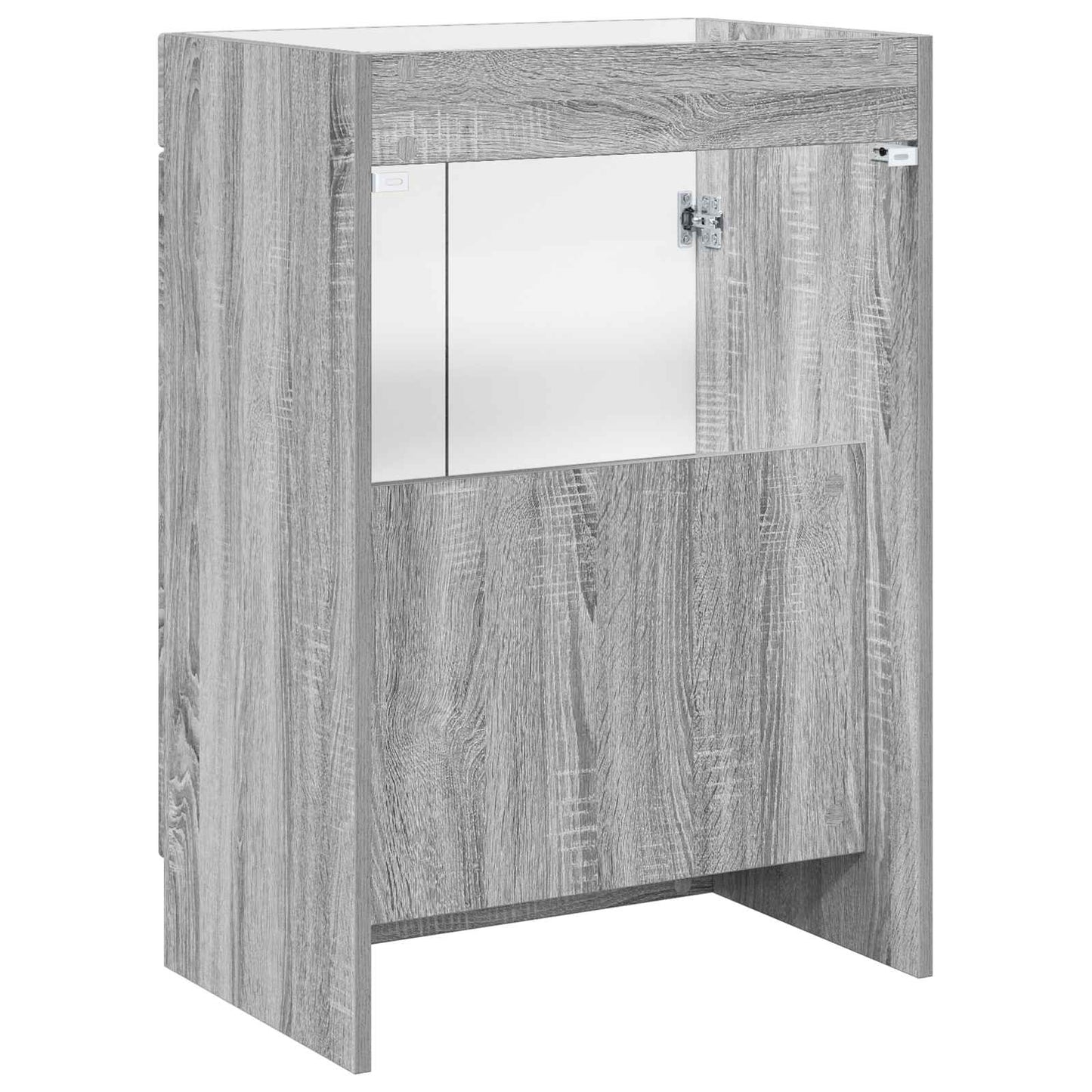 vidaXL Ντουλάπι κάτω από τον νιπτήρα Γκρι Sonoma 78,5 x 37,5 x 81 εκ