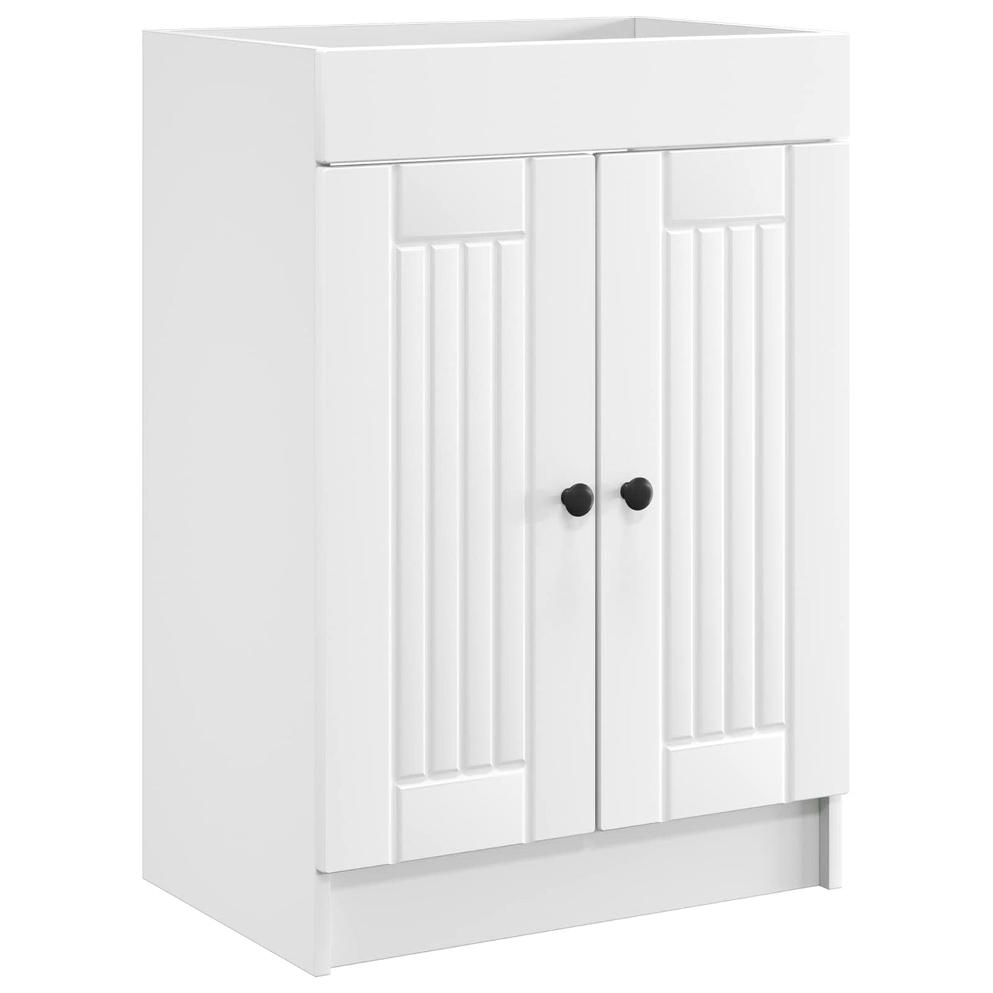 vidaXL Ντουλάπι κάτω από τον νιπτήρα Λευκό 78,5 x 37,5 x 81 εκ