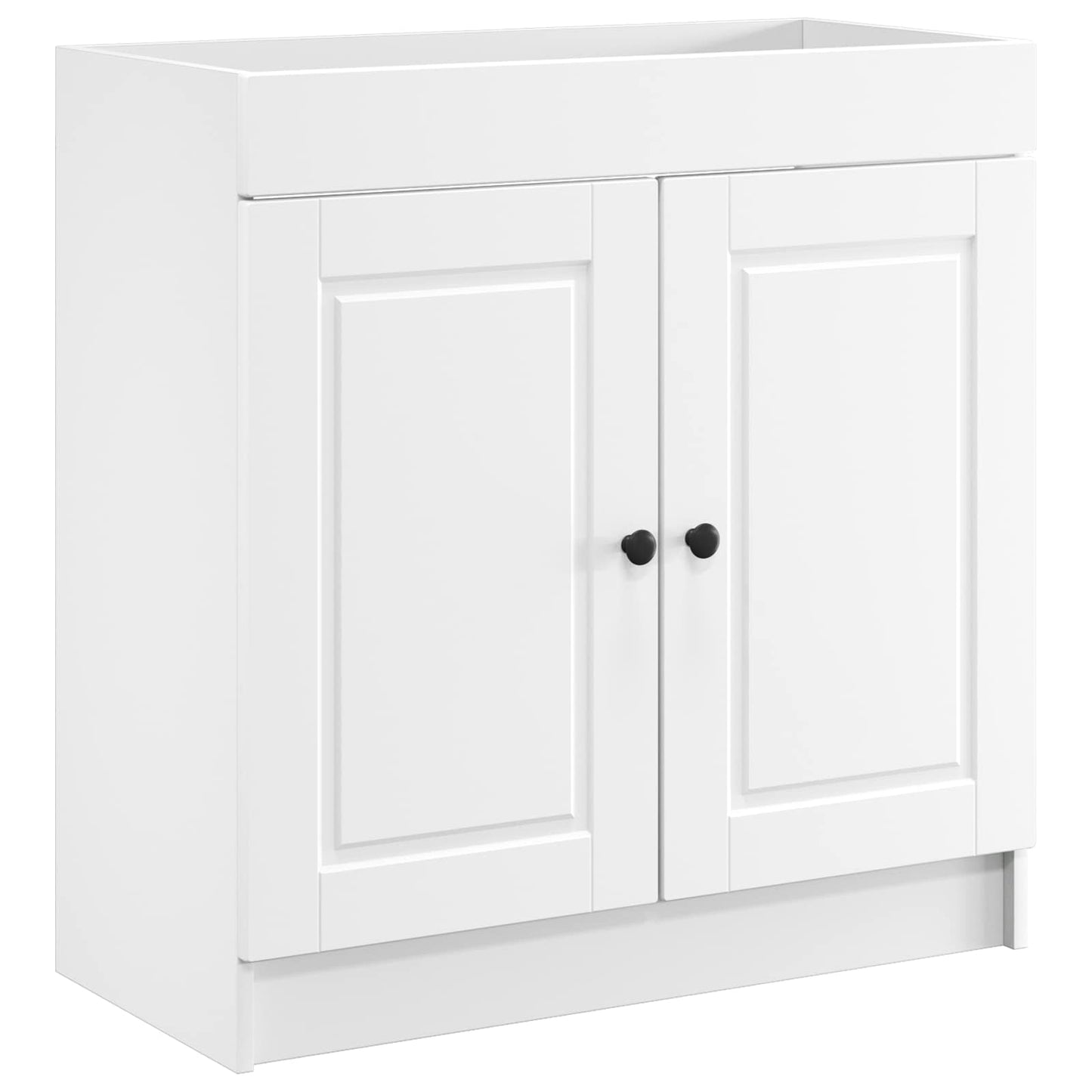 vidaXL Ντουλάπι κάτω από τον νιπτήρα Λευκό 78,5 x 37,5 x 81 εκ
