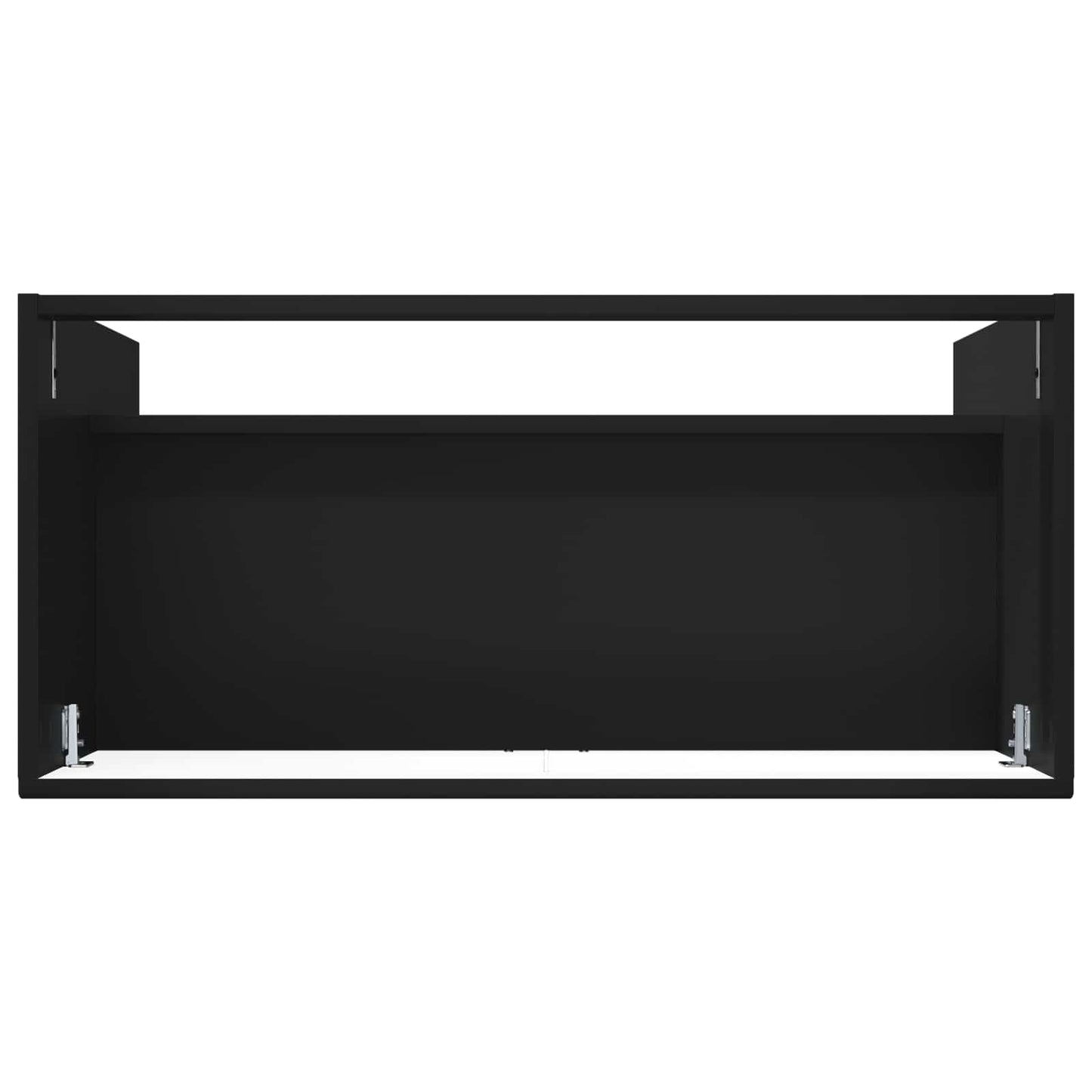 vidaXL Ντουλάπι κάτω από τον νιπτήρα Μαύρο 78,5 x 37,5 x 81 εκ