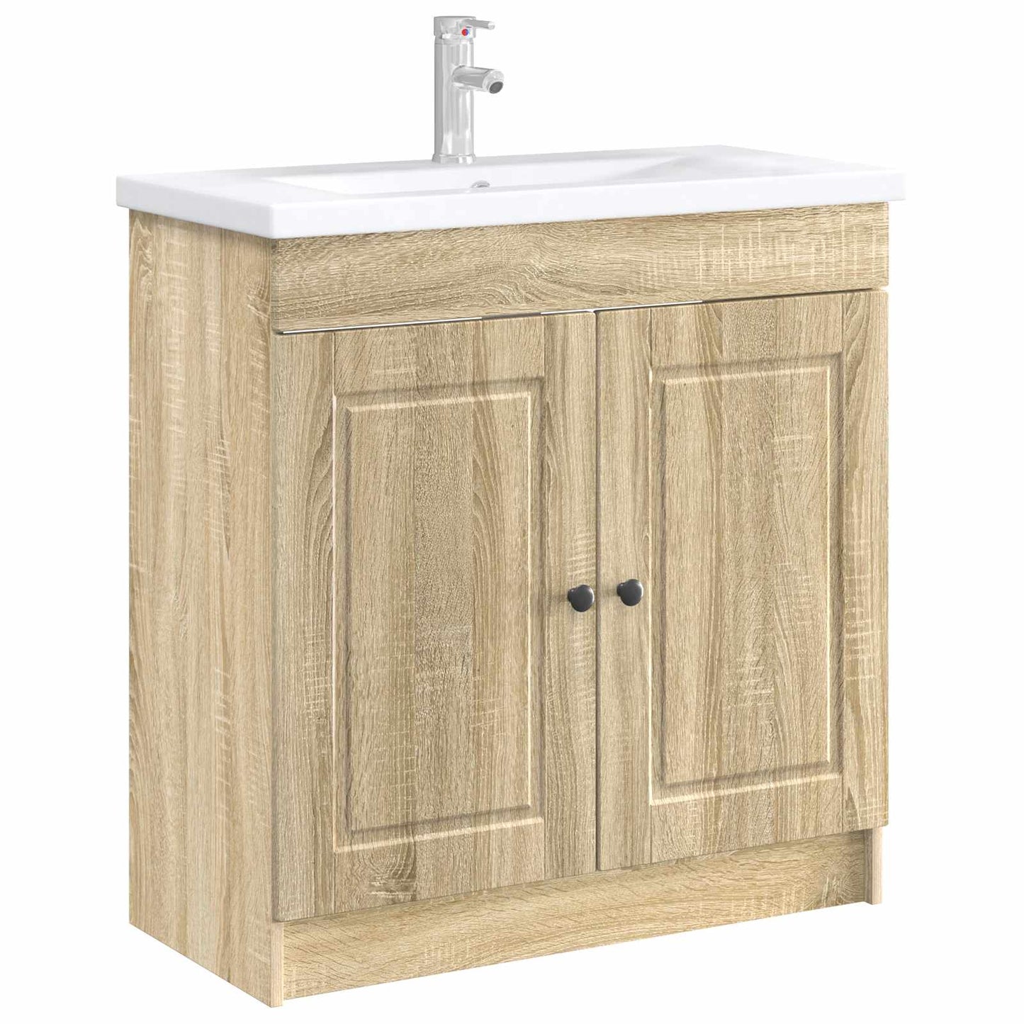 vidaXL Ντουλάπι κάτω από τον νιπτήρα Sonoma Δρυς 78,5 x 37,5 x 81 εκ