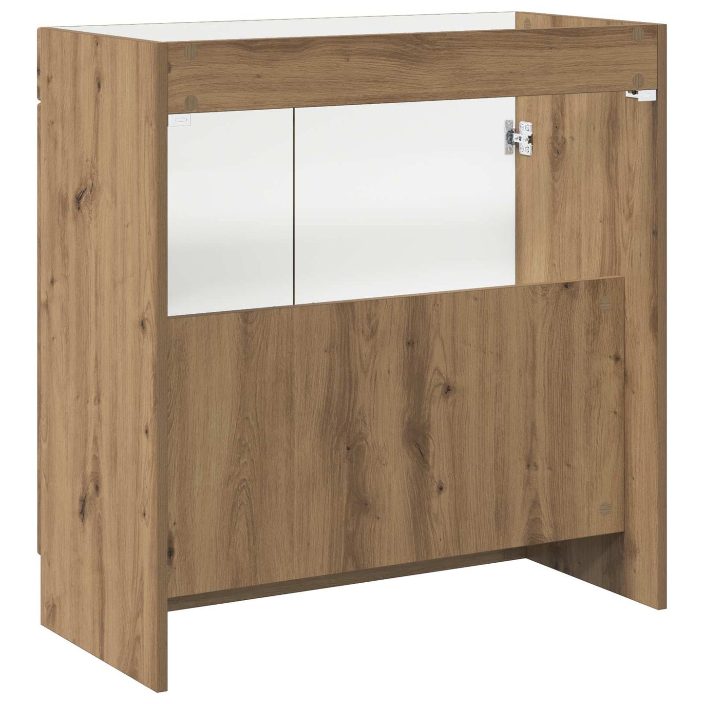 vidaXL Ντουλάπι κάτω από τον νιπτήρα Artisan Δρυς 78,5 x 37,5 x 81 εκ