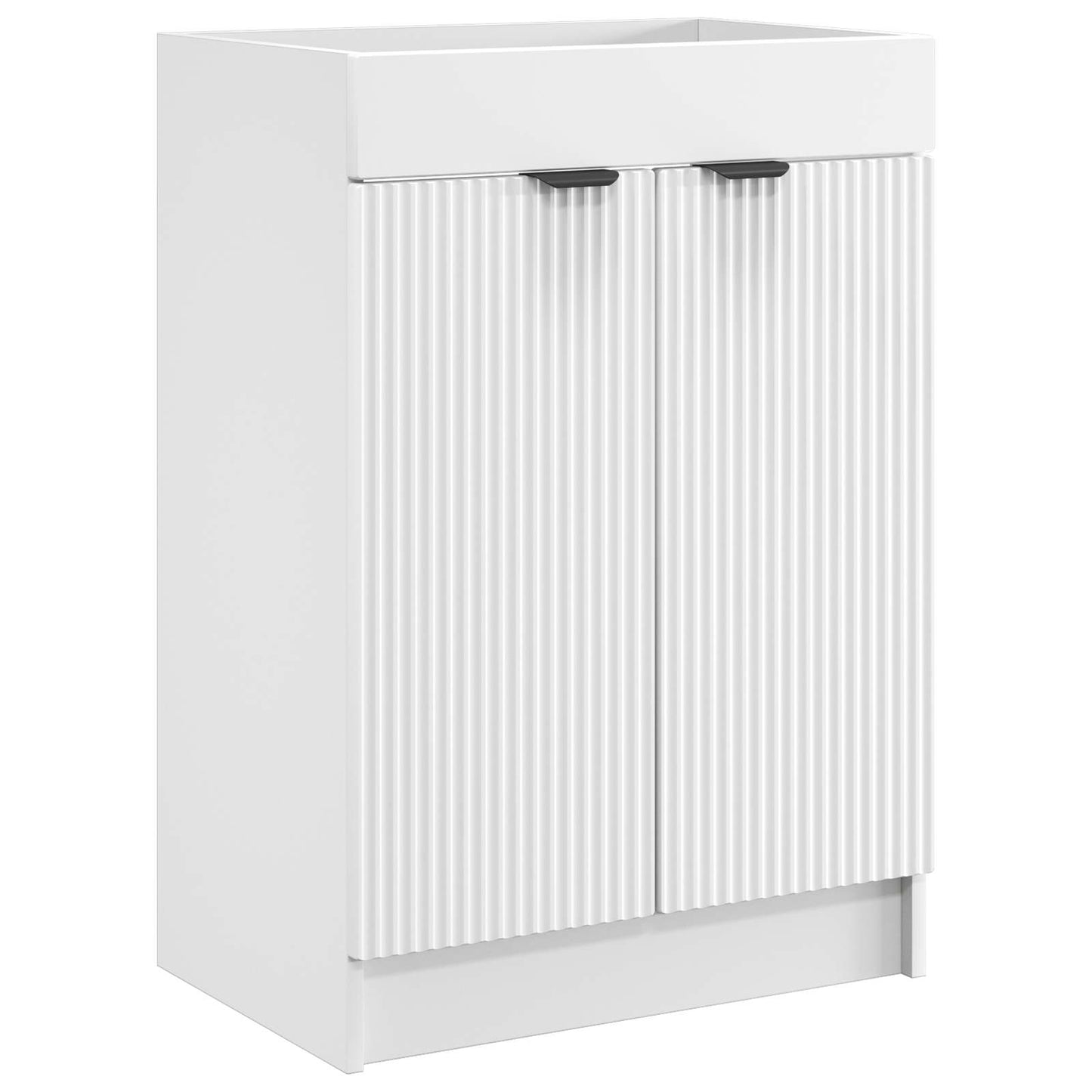 vidaXL Ντουλάπι κάτω από τον νιπτήρα Λευκό 78,5 x 37,5 x 81 εκ