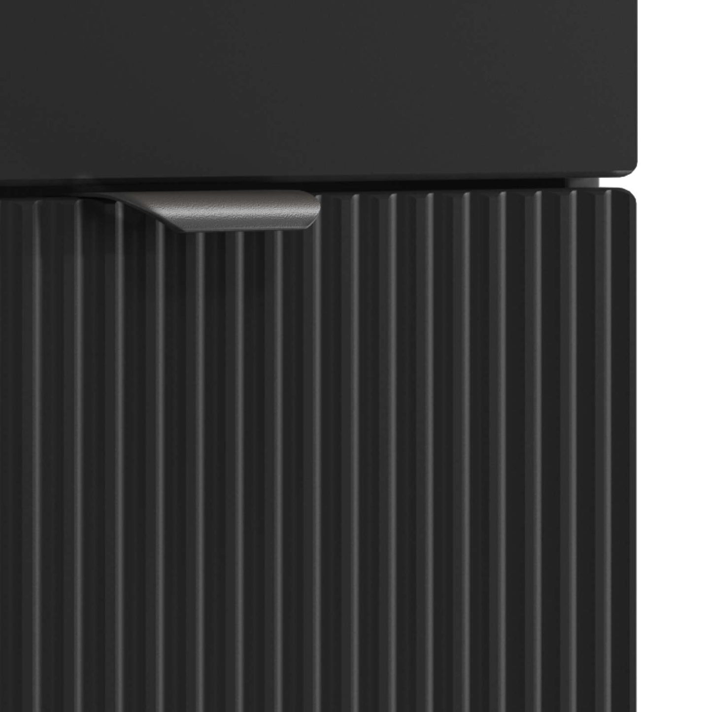 vidaXL Ντουλάπι κάτω από τον νιπτήρα Μαύρο 78,5 x 37,5 x 81 εκ