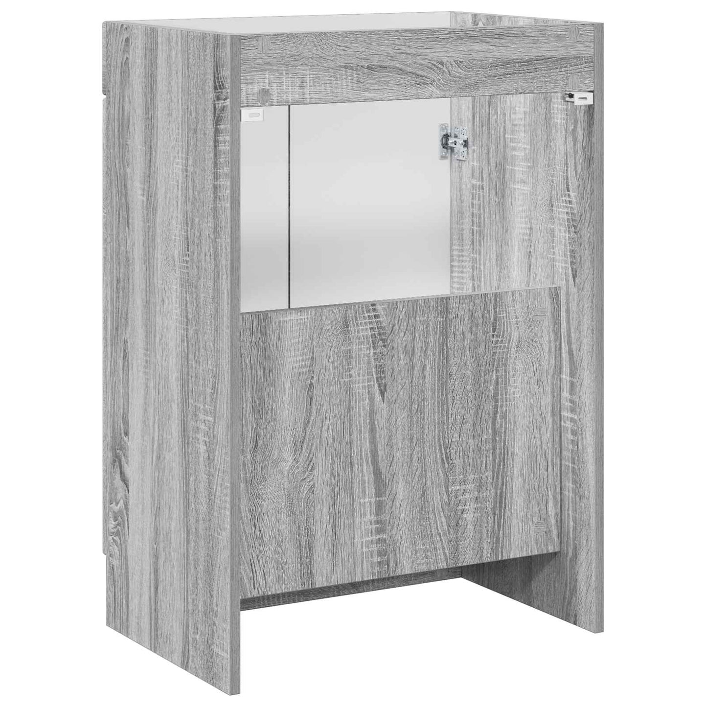 vidaXL Ντουλάπι κάτω από τον νιπτήρα Γκρι Sonoma 78,5 x 37,5 x 81 εκ