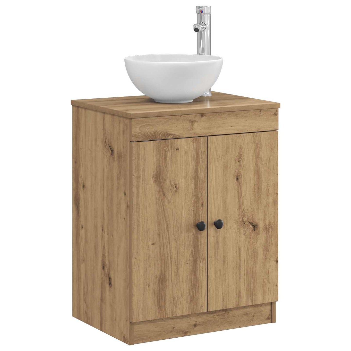vidaXL Ντουλάπι Μπάνιου Artisan Δρυς 54 x 41 x 70 εκ