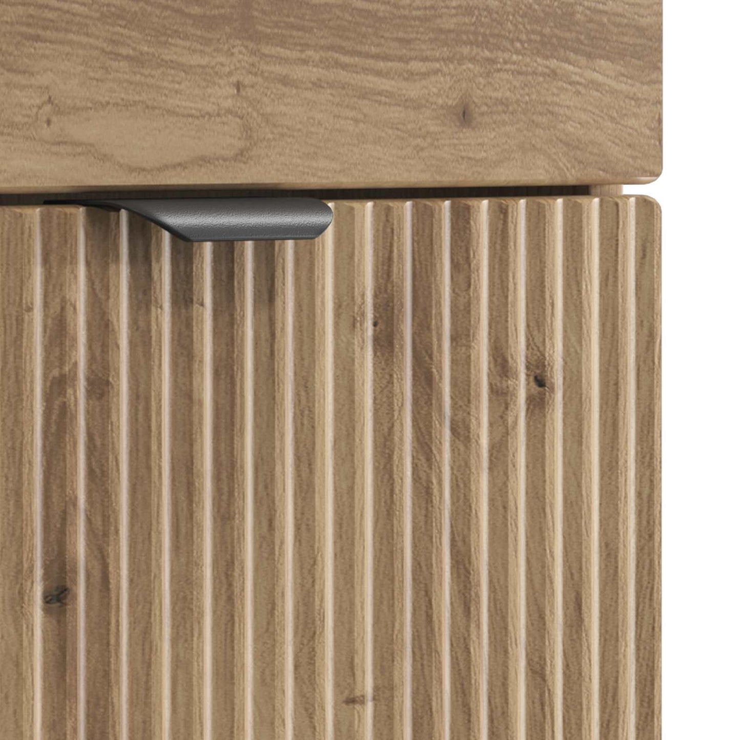 vidaXL Καθρέφτης μπάνιου με νιπτήρα Artisan Δρυς 54 x 35 x 83 εκ